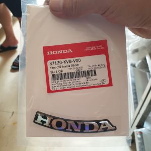 Tem mặt nạ tem chữ nổi click 110 chính hãng Honda