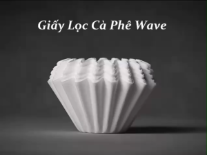 [ GLCF002 ] Giấy lọc CAFE cho phin pha thủ công dạng sóng (WARE)