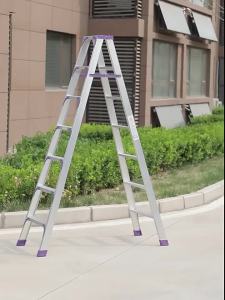 MOLORE | Reinforced Aluminum Alloy Multi-Function Double-Side Ladder Telescopic A-Frame Ladder