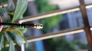 ชุดพ่นหมอกหัวทองเหลือง 12 เมตร 5 หัวพ่น ปรับหัวพ่นได้ ชุดรดน้ำต้นไม้อัตโนมัติ ชุดอุปกรณ์การเกษตร คลายร้อนลดฝุ่นละอองpm