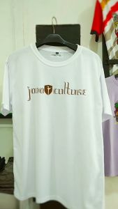 Kaos Atasan Desain Wonderful of Java Wayang Culture Gunungan EmasKAos Pria Wanita Kaos Murah Kaos Distro Bandung bahan Katun Hitam Putih