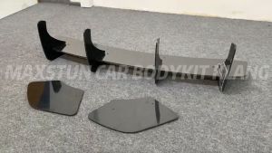 VOLKSWAGEN SCIROCCO 4 PARTS STYLE REAR BLADE DIFFUSER MATERIAL ABS (PIANO BLACK)