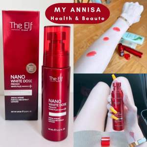 [READY KEMASAN TEBARU] The Elf Nano White Dose Body Serum Original Thailand ADA BARCODE (Body Serum Pemutih Kulit)