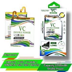 Baterai VC DOUBLE POWER HB396481EBC/CAML21/CAM-L21/Y6II/Y6/HONOR 5X/GR5/ battery batre