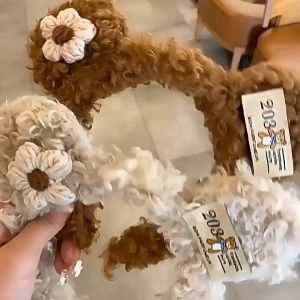 Bando Telinga Beruang Bear Bulu Wool Hairband fashion Korean Style fur Bear Easr Motif Daisy Banda karakter Beruang Cute avvet