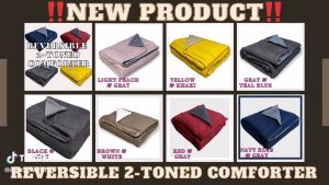 Two Toned Reversible Comforter Blanket: A Comprehensive Guide