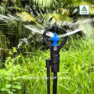 Combo 5 Béc phun mưa cánh bướm IBS1620/IBS1623/IBS1625 ren 21mm thân xoay béc xoay 360 độ phun tưới tưới rau tưới cây béc tưới phun mưa