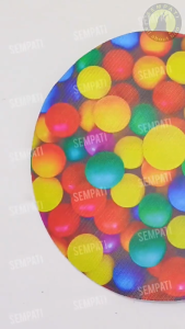 SEMPATI GROSIR Karpet Loverbird Motif Bola 3d 3 Dimensi Bahan Spon Isi 10 Pcs Lapis Tebal Diameter 315cm Alas Lantai Sangkar Tebok Kandang Kapsul Bulat Tatakan Kotoran Burung Love Bird Lb