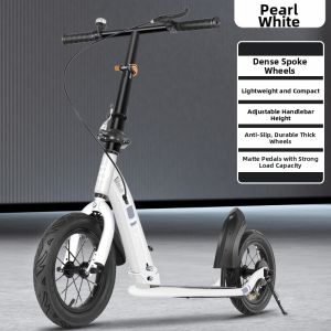 MLZH | Adult and Big Kids Folding Scooter