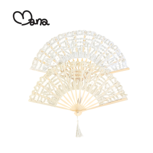 พัดจีนผ้าไหม ไม้ไผ่ สไตล์จีนโบราณ ประดับพู่ เปลี่ยนสีได้ ด้ามจับไม้พับเก็บได้