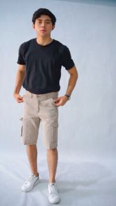 Celana Pendek Cargo Pria 0riginal Dewasa Dovechoice Cardinal