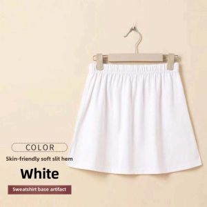 Womens Yoga Pants Bottom Covering Curtain Short Skirt Fake Obstruction Hemline Hip Covering Skirt Hoodie Layering Inner Wear