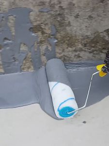 Waterproof Glue Bathroom Waterproof Gel Waterproof Paint Leaking Repair Paint 1kg / 5kg Waterproof Spray 灰色防水胶 Gam