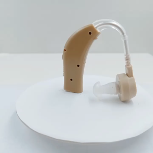 2PCS USB Rechargeable Hearing Aid Behind Ear Hearing Aids Intelligent Amplifier Audiphone For Hearing Loss Patient Elderly
