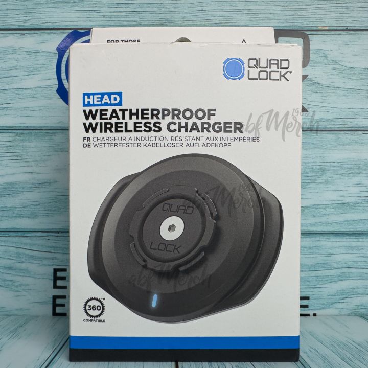 Quad Lock USB Weatherproof Wireless Charging Head - View #5