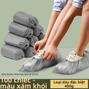 Bao Giày Dùng Một Lần Chống Trượt Bền Đeo Trong Nhà