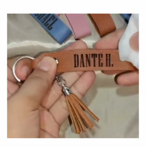 Leather Keychain for souvenirs give aways gift and etc...