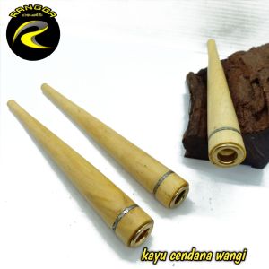Once cangklong varian kerucut 12cm kayu nogosari galih asem kelor hitam cendana setigi liwung M266