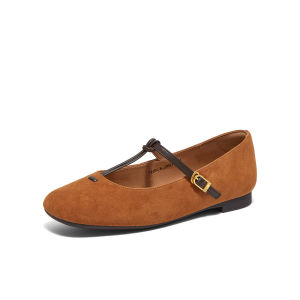 Leopard Pattern Soft-soled Ballet Flats Mary Janes Casual Shoes