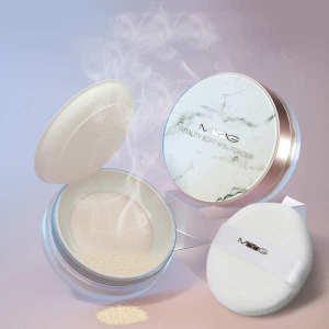 ✭Air Honey Powder Lightweight Breathable Soft Focus Waterproof Sweat-proof Lasting Natural Brightening Makeup Powder Powder Suitable for Women with Oil Skin⚘