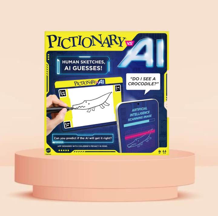 พร้อมส่ง Pictionary vs AI Family Game For Kids And Adults And Game ...