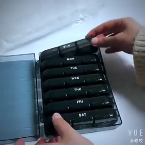 🔥🔥🔥Pill Box 7 Days Organizer Portable Weekly Storage Holders BPA Free 3 Times One Day Medicine Case HOT