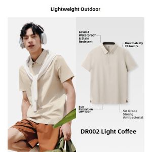 Beneunder | Sweat-resistant Quick-dry Polo Shirt Mens Sporty Short-sleeve Solid Top