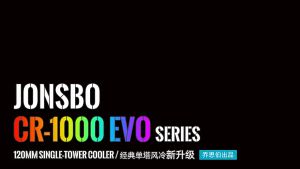 Quạt Tản Nhiệt Fan CPU Led ARGB Jonsbo CR1000 / CR1000 Evo - Màu Đen