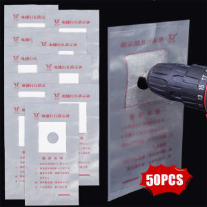 Naitre】ค้อนถุงหูรูดสว่านไฟฟ้า50ชิ้นอุปกรณ์เก็บฝุ่นเครื่องเก็บกักน้ำไรน์สโตน