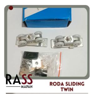 Roda Sliding Pintu Rumah Cocok Untuk 777 Interkey Muller Soligen Twin Roda Lipat