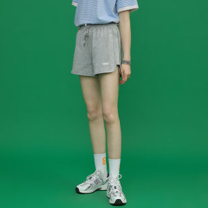 OG Elements 2025 New Grey Sports Shorts Women Summer Thin Loose Outdoor Running Casual Trendy InS High Waist Wide Leg Pants