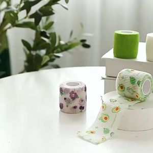 Perban Kucing Anjing Hewan Pet Elastic Bandage / Pet Dog Cat Aid Elastic Adhesive Bandage Perban Plester Anjing Kucing