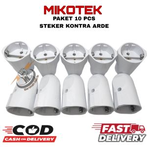 (10pcs)paket Kontra Steker Arde/Colokan Kontra Steker Arde FemaleKontra StekerBulat Cewek Kontra SNI