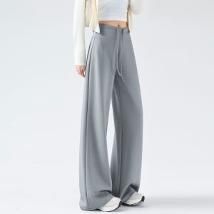 High Waist Loose Fit Tapered Pants