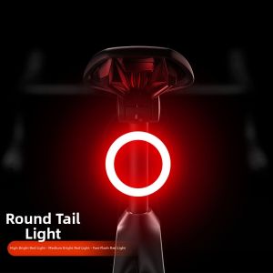 DEROACE | Rechargeable Bicycle Tail Light for Night Riding