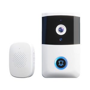 WiFi Wireless Video Doorbell IR Night Vision Doorbell Camera Two-way Audio for Home Security Alarm System