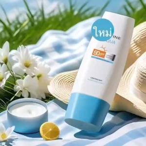 มิสทิน ครีมกันแดด เนื้อแมท Mistine Aqua Base Sun UV SPF 50 PA+++ 40  70 ML