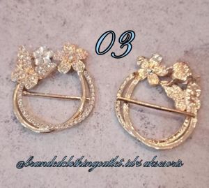 BROS PERMATA IMPORT / BROS RING GESPER / BROS HIJAB / BROS DAGU - 1PCS / TSP-7860