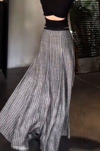 MANMI | Retro A-Line Slimming Skirt