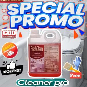 FRESHCLEAN pembersih toilet kamar mandi (1 liter ) serbaguna membersihkan kerak membandel sonic