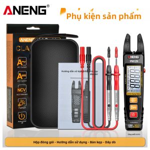 ANENG | Máy Đo Kẹp Chữ U Chuyên Nghiệp ANENG PN129 Hiển Thị Kỹ Thuật Số 4000 Số Chức Năng Phát Hiện Điện Áp NCV Dụng Cụ Sửa Chữa Điện.