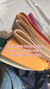NURBANU KERUDUNG - HIJAB BERGO SERUT POLOS UKURAN M - KERUDUNG DAILY INSTAN SERUT POLOS TERLARIS - JILBAB DAILY ANAK SEKOLAH DAN MENGAJI