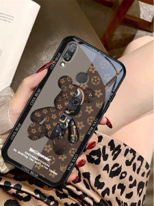 Ultra-Thin Full-Coverage Huawei Nova3 Silicone Phone Case Mens Womens Glass Protective Shell Anti-Fall Simple Elegant Design