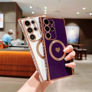 CrashStar MagSafe Heart Pattern Phone Case for Samsung Galaxy S25 S24: A Comprehensive Guide