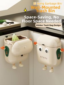 TREEJACK | Kitchen Wall-mounted Trash Bin Large Capacity Aesthetic Hands-free