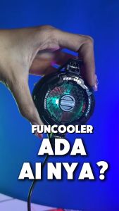 Oaktree Funcooler FS02 Pro Fan Cooler Radiator Pendingin HP Cooling Fan Gaming