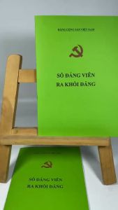 Sổ Đảng viên ra khỏi Đảng - Mẫu 8 HSĐV - Khổ A4 - 52 Trang