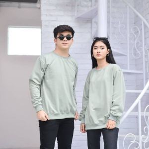 sweater crowneck cewek/cowok
