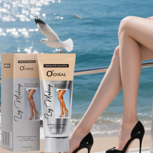 OCHEAL 100ml Beauty Leg Cream Makeup Body Coverage Long-lasting Waterproof Concealer Skin Tone Wheat Tan Brown Liquid Foundation