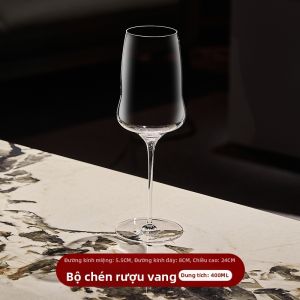 BANGBEBE | Ly Rượu Vang Đỏ Mỏng Handmade Sang Trọng